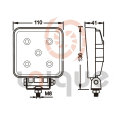 Alta calidad 15W 1050lumen lámpara de trabajo